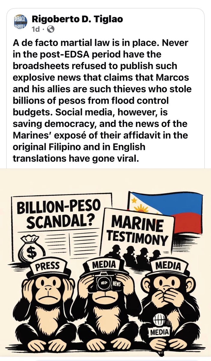 Media blackout only in the Philippines…🥲🥲🥲

📸CTTO-