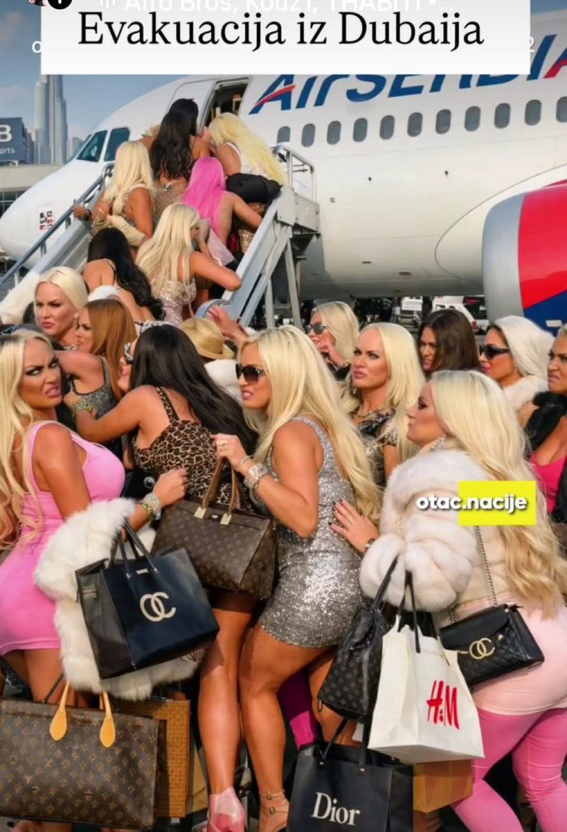 They are all leaving Dubai