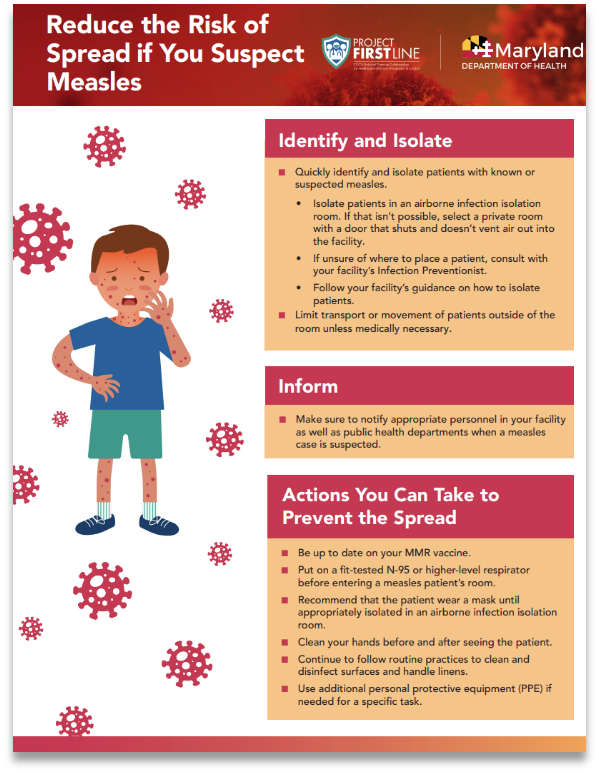 MD_Firstline's tweet photo. Germs can spread from the respiratory system even if you can’t see droplets when you talk, cough or sneeze. Use #ProjectFirstline’s infographics to refresh your team’s knowledge during your next huddle. Download from our website, https://t.co/8TqrbzAvoG  #InfectionControl https://t.co/YknzMUZUDA