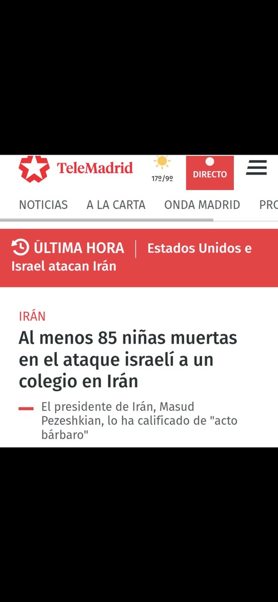 El orden mundial, para Marta Rivera, es que es mejor aseslnar a las niñas.