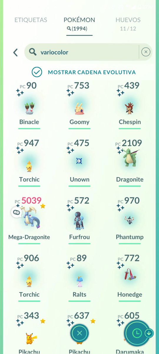 juanmcore's tweet photo. @8BitCR Total 12 shinies, el más raro un dragonite 100 🎉🤩 https://t.co/rrdpM4rq6K
