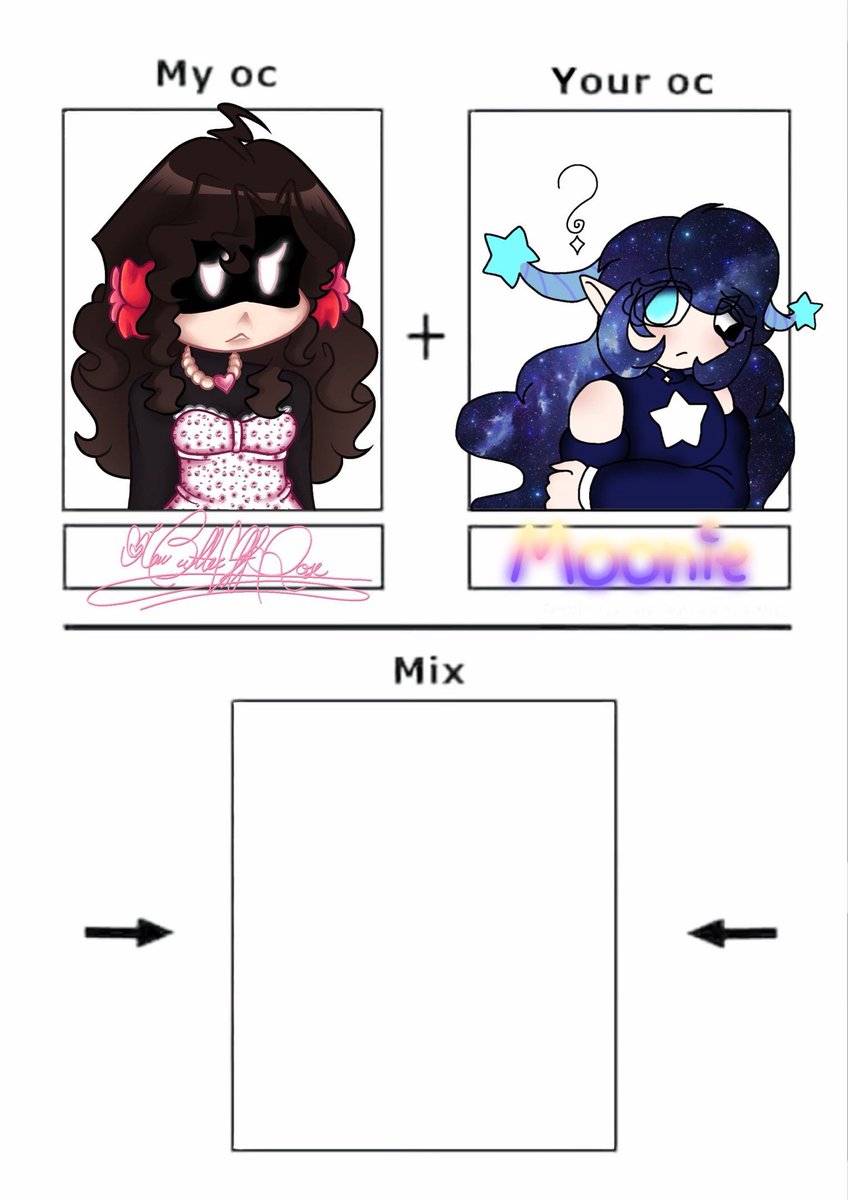 ImButterOffRose's tweet photo. Did this with my mutual @moonie_caramel 
it was rlly fun‼️‼️
(#IMBUTTEROFFROSE #ARTCHALLENGE ) https://t.co/mZ0UEfPYZ4