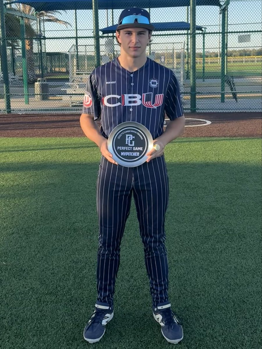 LukeAlex2030's tweet photo. 2026 PG Florida Winter Nationals 14u Champions CBU Chappell
MVPitcher Award
Pitching: 5IP, 58.8% Strikes, 1H, 7K, 2BB, 0ER
Batting: 2 for 5 , 1.100 OPS, 6 RBI, 1 R, 0 SO, 1 BB, 1 SB
Full sequence videos continue in comments
#redhatnation #cbu #PGFlorida #perfectgame https://t.co/PIHiAH0bYU