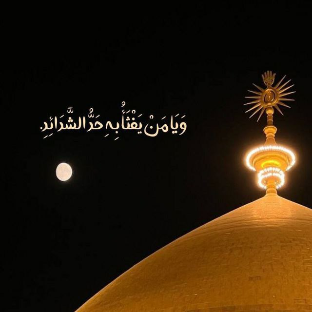 للشّيعةِ أبٌ يَحميهم:
ليسَ لَها إلّاكَ يا أبا الغَوْثِ ياعلي.