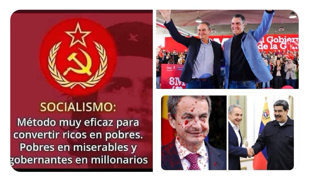 El Socialismo y la izquierda es ROBAR y MATAR

Es una receta letal SIEMPRE, pero en todas las generaciones hay iluminados que convencen al resto, de que el problema no es la receta, si no quién la aplicó, y que ellos lo harán bien, y se repite la catástrofe
#Goya2026