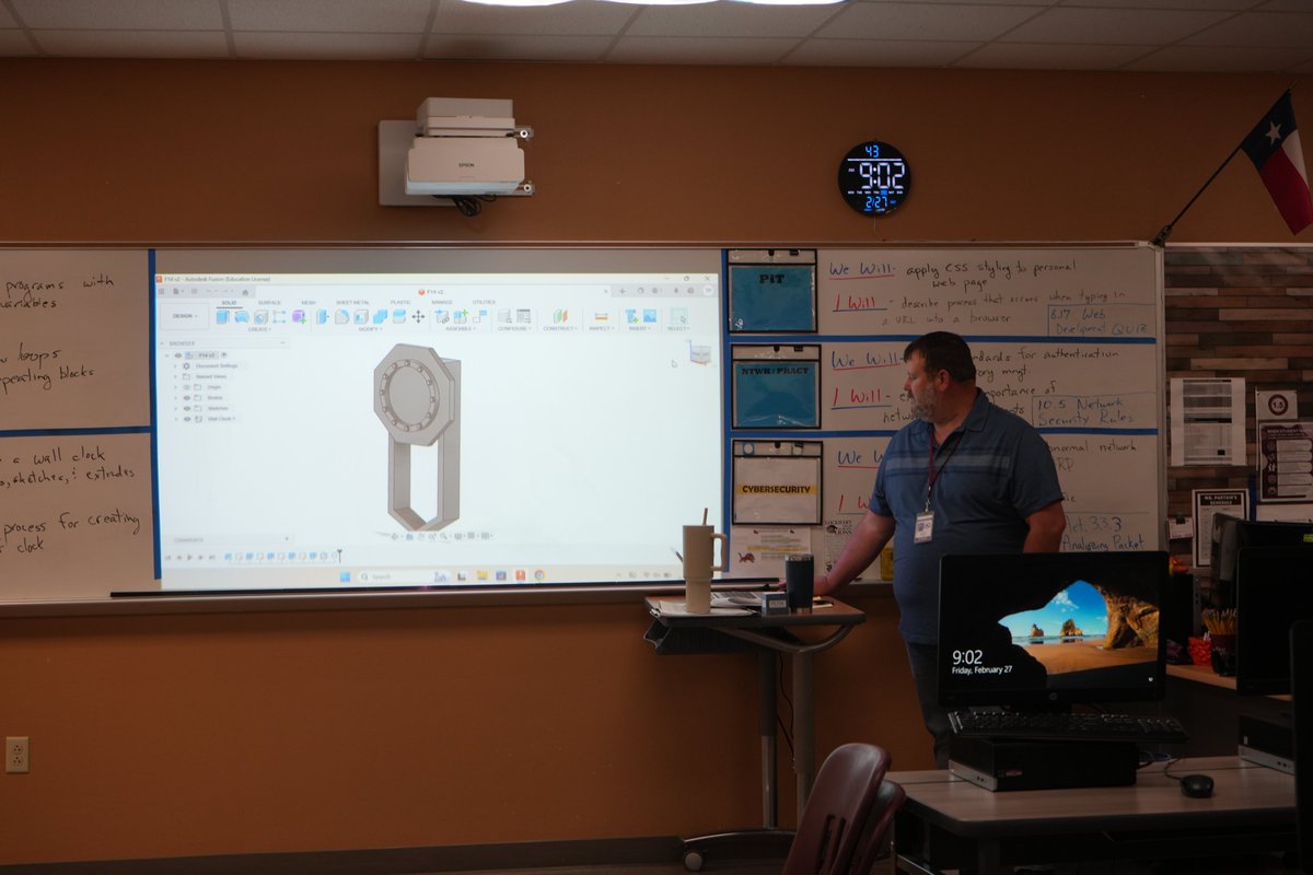LockhartISD's tweet photo. 🖥️🔐 CTE Month Spotlight: Cybersecurity

Students learn to protect networks, respond to security breaches, and manage network security systems—gaining real-world skills for careers like Software Developer, Computer User Support Specialist, and Information Security Analyst.

Shoutout to Mr. Timothy Partain for preparing our Lions for high-demand tech careers! 💻🦁