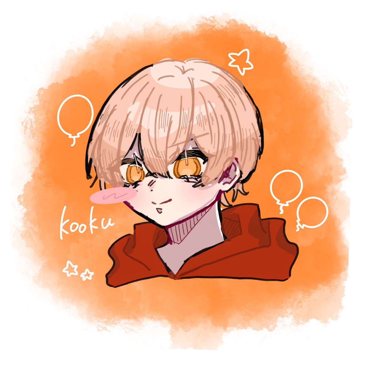 ko_hahouse's tweet photo. お久しぶりにこーくてぃんも描きました〜🎈
#不透明なイラスト https://t.co/5KXwAxn3cX