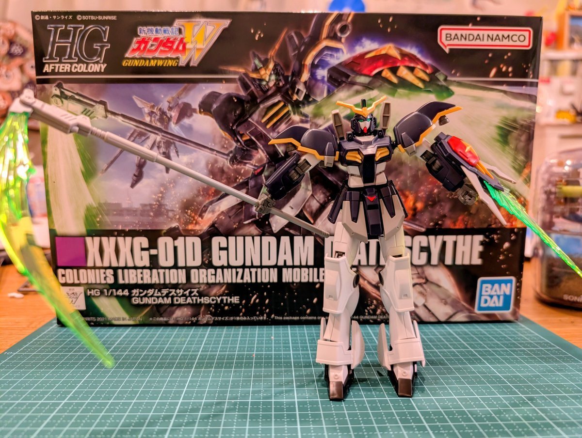 母と息子のデスサイズ日記🦇 ◇3日目 完成 1時間ちょっとで両脚、腰