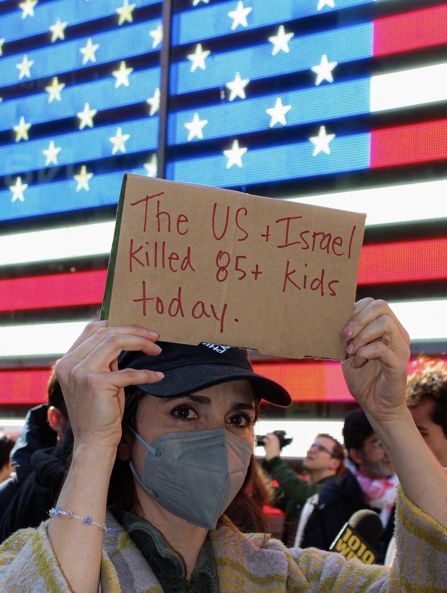 These kids would have been alive and playing and going home to their mums and dads.

AMERICA/ISRAEL KILLED THEM