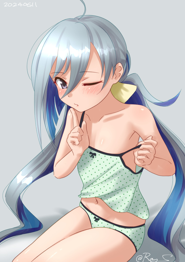 清霜(艦これ) 「2/29は清霜の進水日でしたね。」|Ray.Sのイラスト