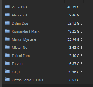 Takodje kolekcija - stripova u toku dana cu okaciti torrent