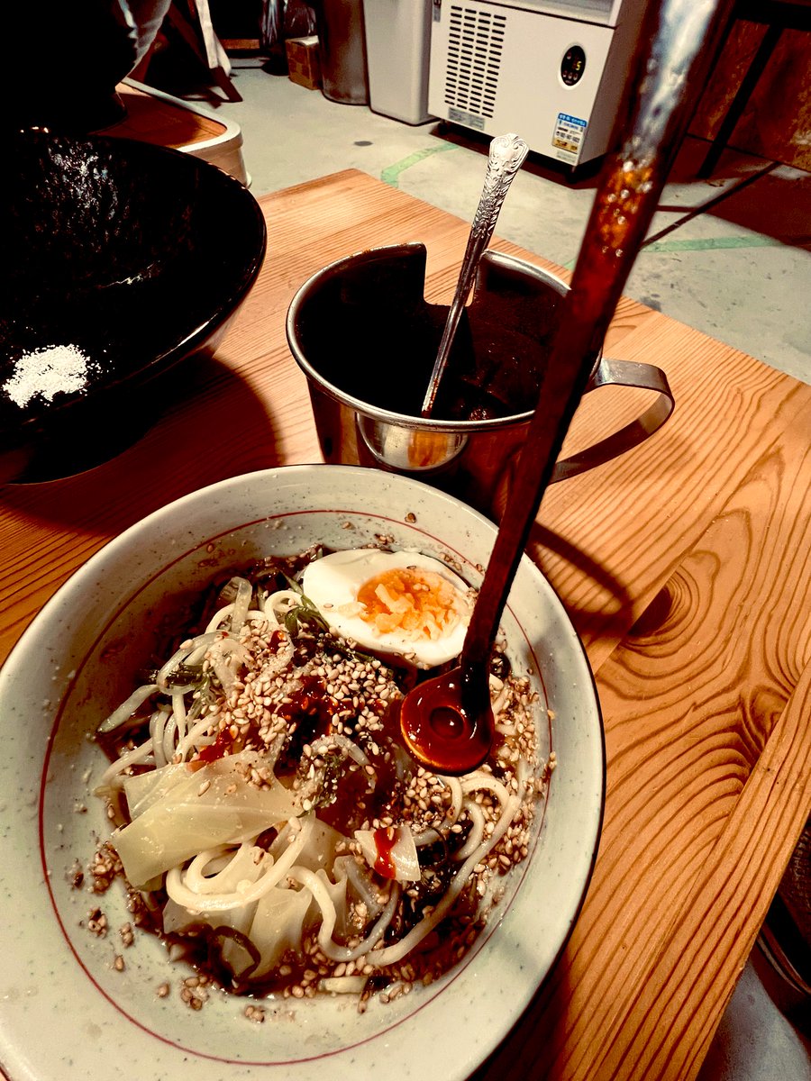 rc_topmost's tweet photo. 辛味ダレ　辛いモノ好き集まれw
#広島チャン麺　#広島つけ麺 https://t.co/Syj8wrVqv0
