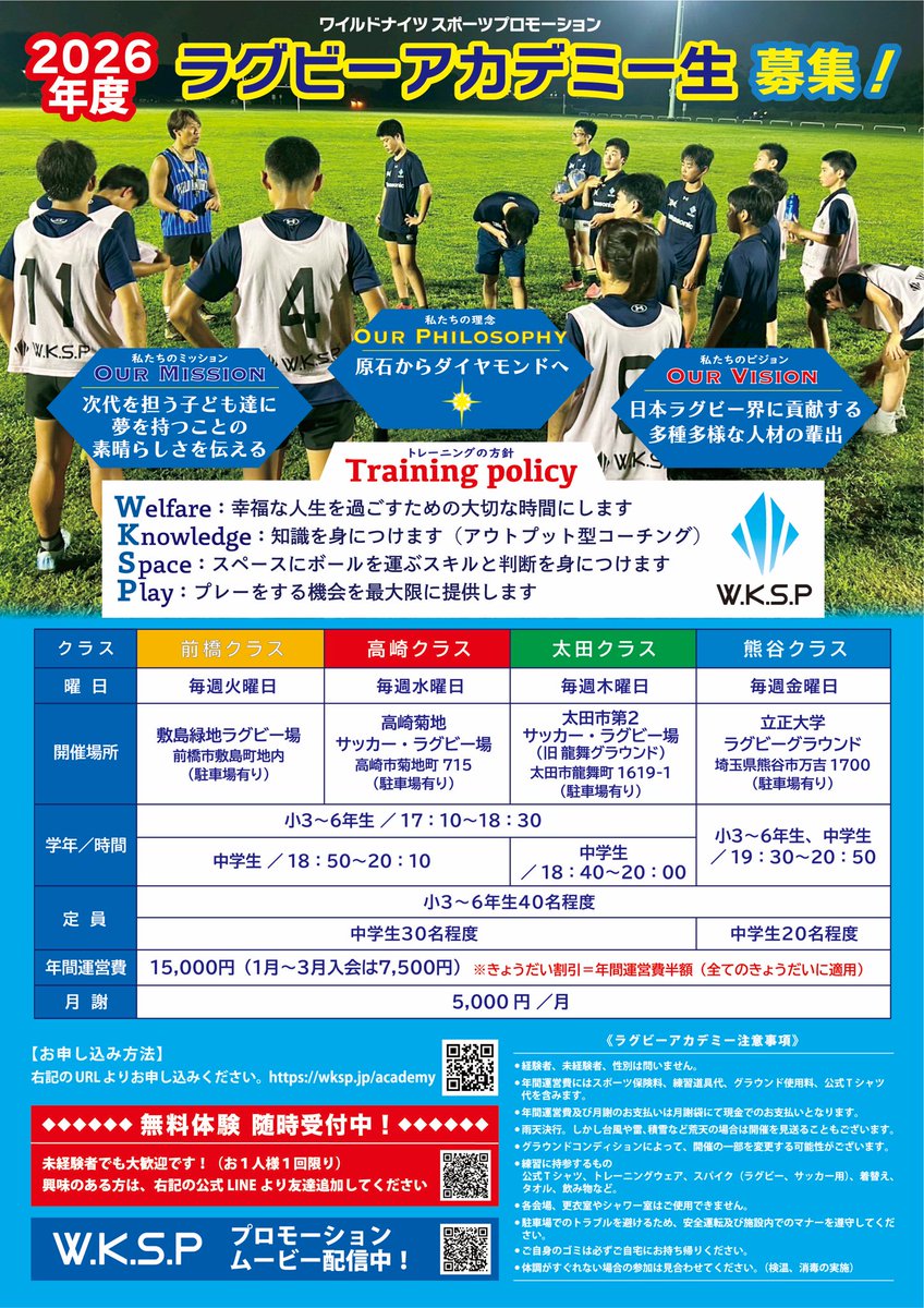 ワイルドナイツスポーツプロモーション tweet media