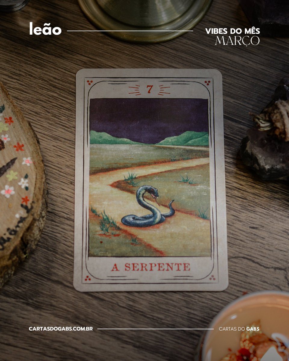 ♌️ MARÇO P/ LEÃO:

Como já dizia minha mãe: " Nem tudo que reluz, é ouro." Nem tudo que brilha é aplauso ok? e você vai precisar usar mais estratégia e sagacidade do que carisma nesse mês. Essa carta fala de inveja, competição, tensão e também de sensualidade, magnetismo e trocas