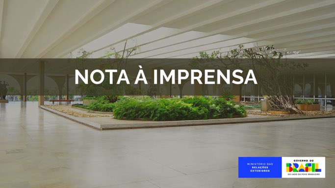 Itamaraty Brasil 🇧🇷 tweet media