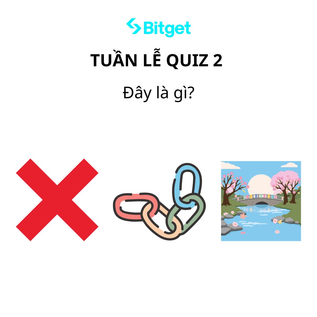 bitgetvietnam's tweet photo. 😍 #Day4 - Tuần lễ Quiz 2: Đầu năm Nhanh trí nhận ngay $200
Đáp án Day3: Đào Bitcoin (Bitcoin mining)
Người chơi tham gia bằng cách comment theo cú pháp trong nhóm chat Telegram:
Đáp án + UID + Day (1,2,3...) + #Quizweek
Ví dụ: Đáp án là... - UID 123456789 - Day1 - #Quizweek
🎁 Phần thưởng $200 được chia cho những người chơi:
- Trả lời đúng trong 24h từ khi Quiz được đăng
- Check-in được nhiều ngày nhất
⏰ Từ 26/02 đến 06/3/2026
