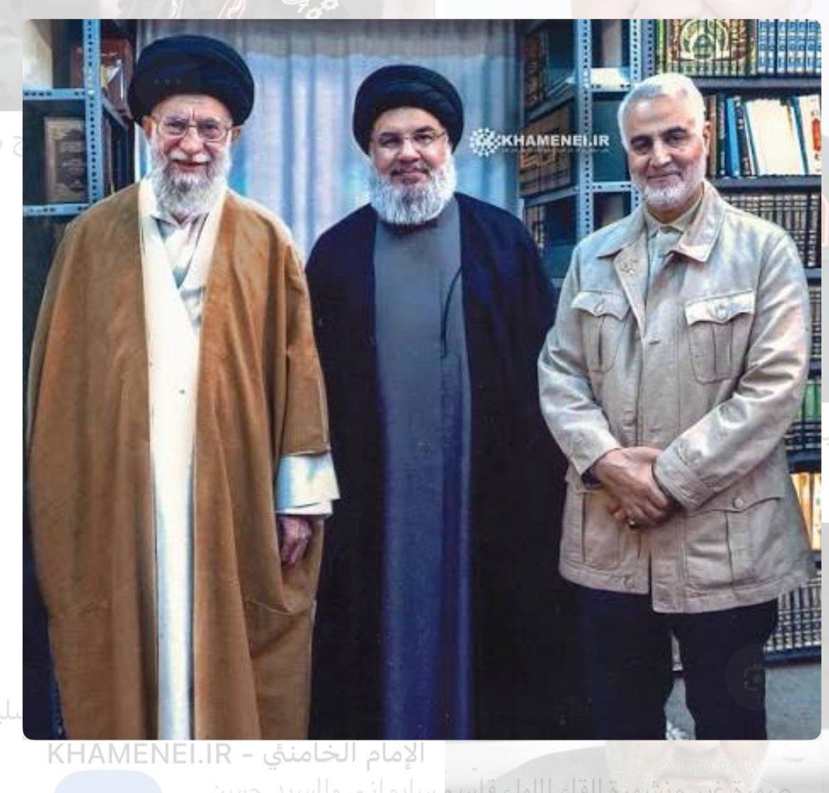 Shm0b's tweet photo. تفرعن السيد  #خامنيي وقائد فيلقه المسمى القدس  #قاسم_سليماني  وخادمه #حسن_نصرالله  واجرمو في أطفال سوريا والعراق ولبنان واليمن وكل ذنبهم انهم مسلمون سنه وكانت دعواتهم تسري الى الله والظالمون عنها غافلون ولكن عين الله لم تغفل عنهم وصدق الله تعالى عندما قال  (وَلَا تَحْسَبَنَّ اللَّهَ غَافِلًا عَمَّا يَعْمَلُ الظَّالِمُونَ)  واليوم يسلط الله عليهم اعداءهم وأرادت مشئية الله ان ينتهو محرقة جثثهم جميعا كما احرقو قلوب المسلمين لسنوات اللهم سلط الظالمين على الظالمين واخرجنا منهم سالمين