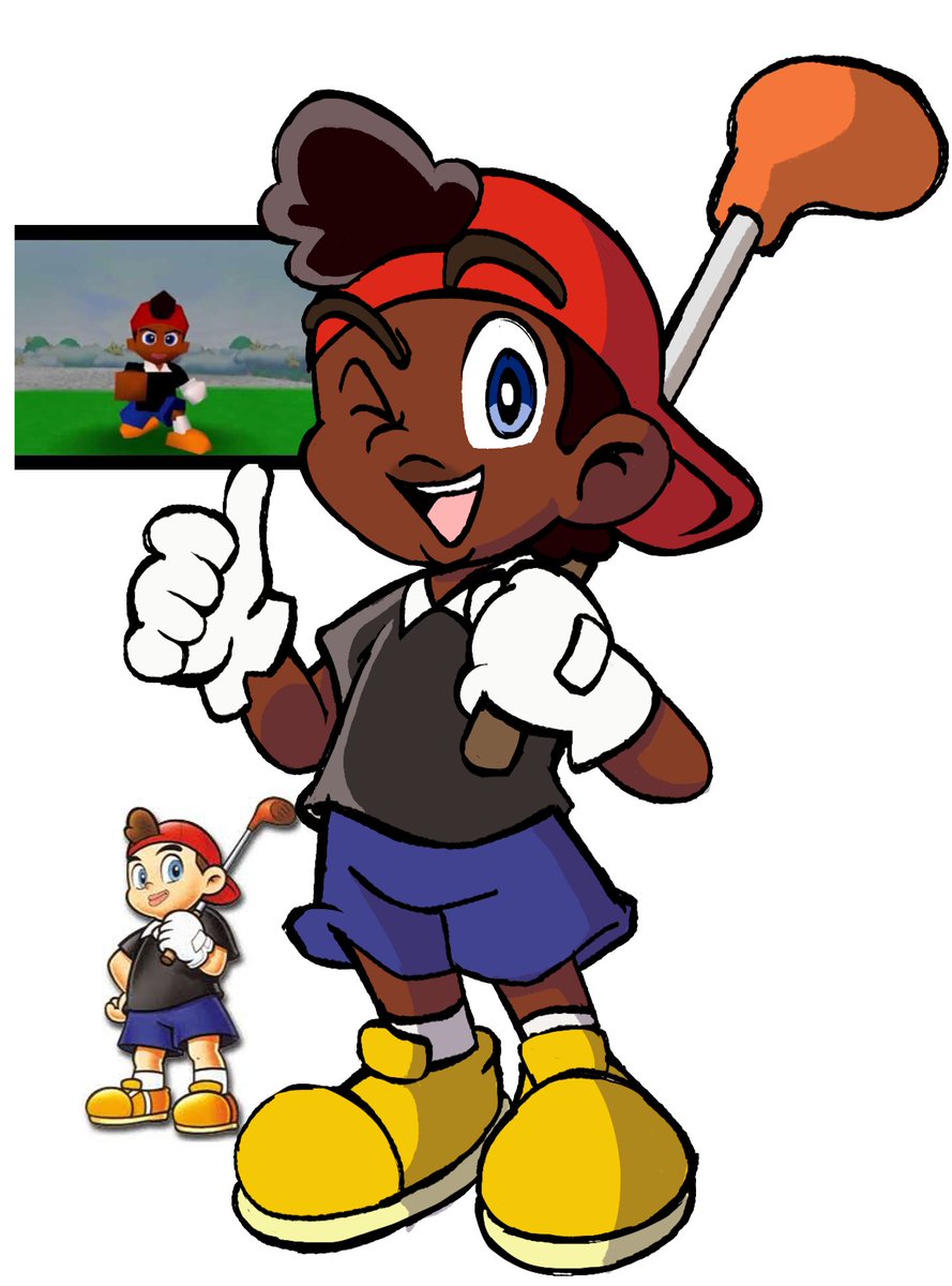 kid from mario golf n64