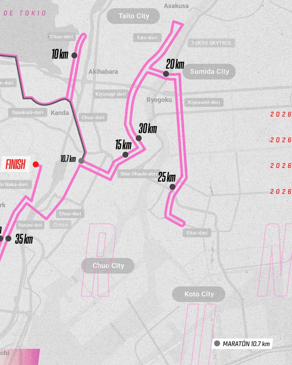 ESPNRun's tweet image. ¡Ya comienza el Maratón de #Tokio! 🇯🇵🏃

🔜 Y mientras comienza el primer Major del año, te mostramos toda la ruta que formará parte de la carrera.

📺 Mira el Maratón de Tokio en #DisneyPlus.