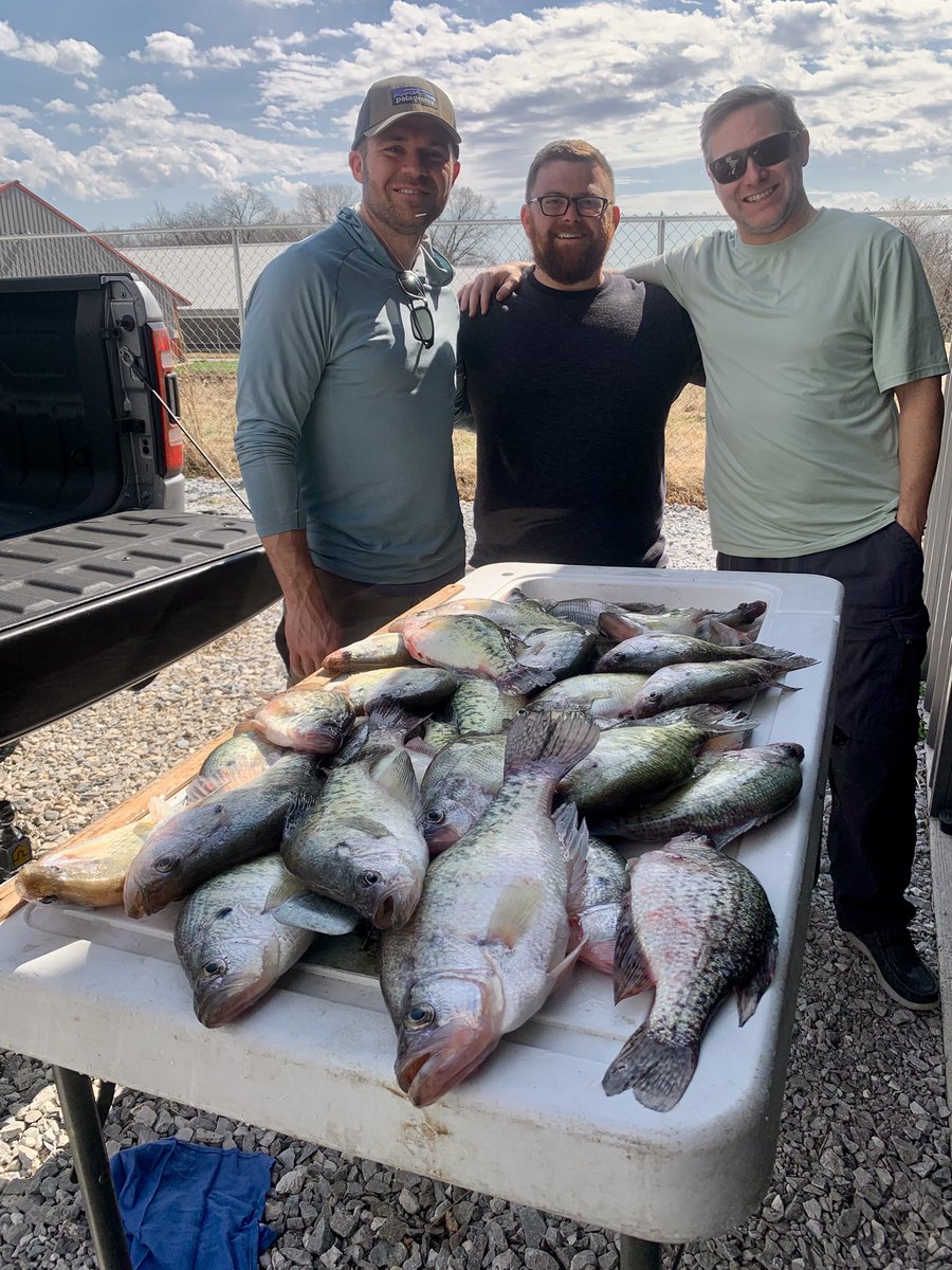 lance_hughey's tweet photo. I had a good laugh when J sat down and stared down at my electronics…  “Whoa what am I looking at the Matrix?”  Yeah something like that lol…

Had a blast with Hunter, Tony and J today…. Thanks fellas, great job 
@BnMPoles 
#bnmpoles #picolures #outlawnets #crappie #fishing https://t.co/WW7YpzgWdi