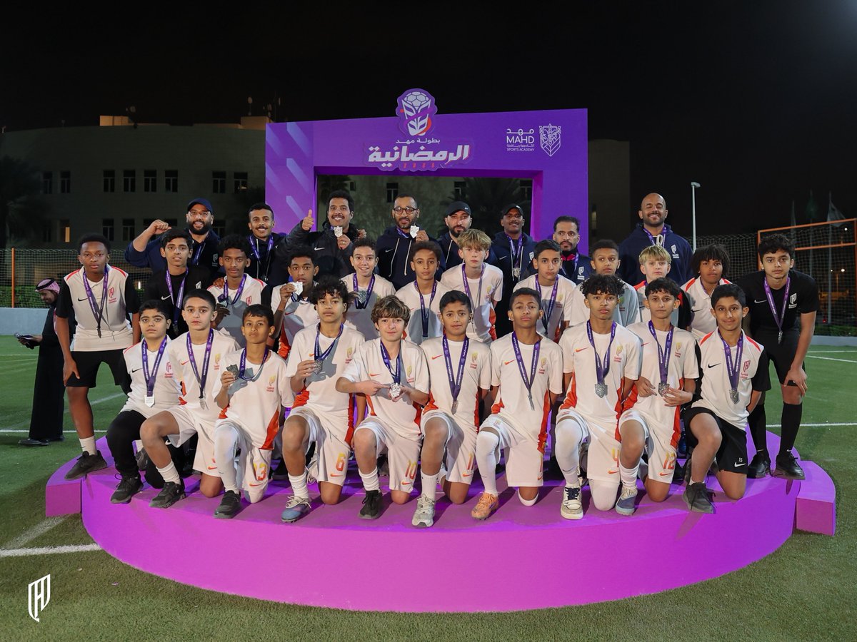 AlqadsiahFuture's tweet photo. في بطـولة "مهد" فرسـان U12 يحقوون المركـز الثاني 👏🏻❤️

#القادسية https://t.co/1gbbvvHPRS