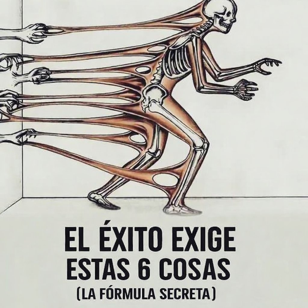 El éxito exige estas 6 cosas: 

- Hilo -