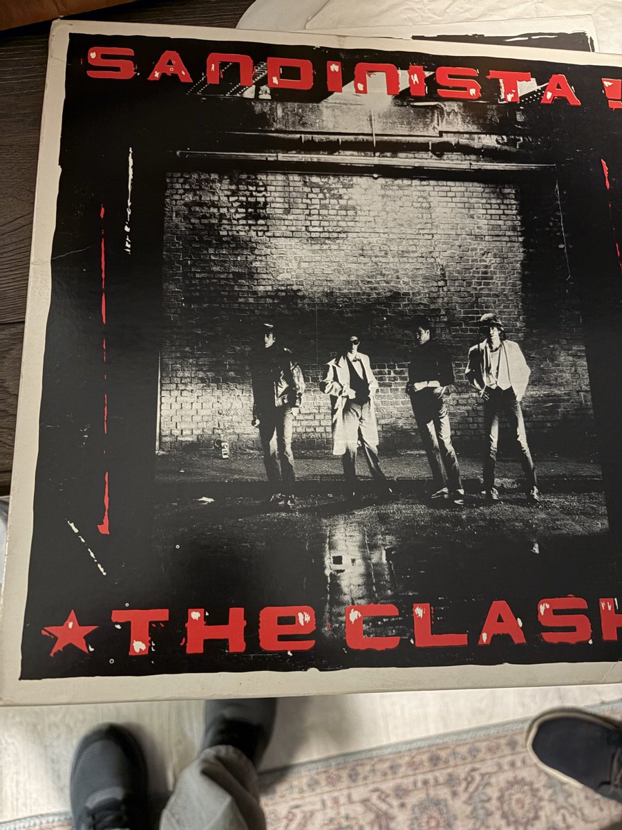 When my son comes over I always let him randomly pick the album to listen to from my collection. Today he picked this and he’s blown away.