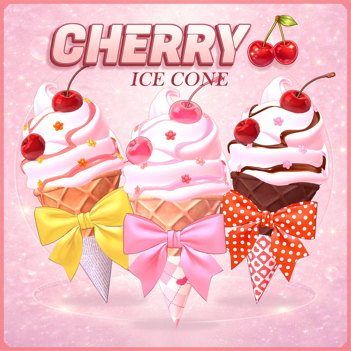 🍒 チェリーパーツ無料配布中！

春のチェリーアクセサリー、ぜひ受け取ってください ✨

このポストをRTしてくださった方の中から
🎁 3月5日に抽選で
ソーダ缶＋アイスコーンをセットでプレゼントします！
ぜひご参加ください 🍒✨
#ShinyQ #VRChat #VRC