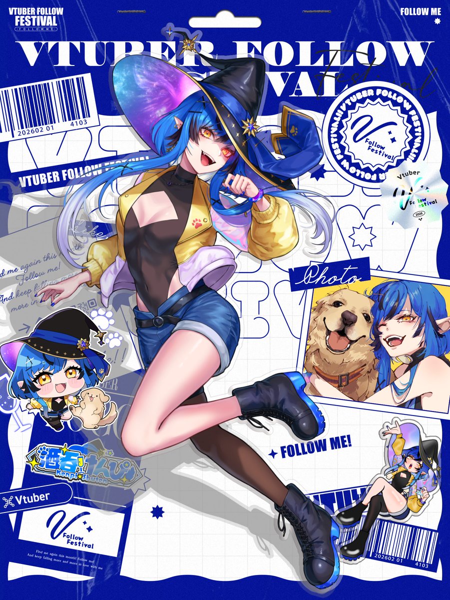 ┊✧ #3月のVTuberフォロー祭り