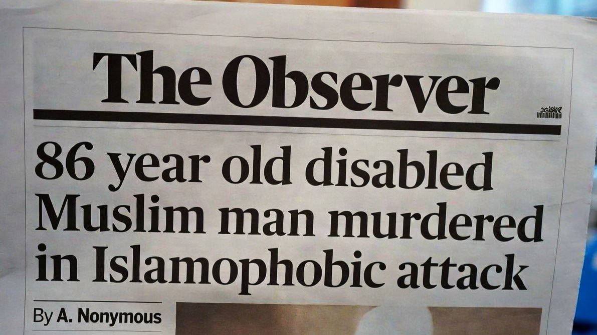 SUNDAY’S ‘OBSERVER’ FRONT PAGE: