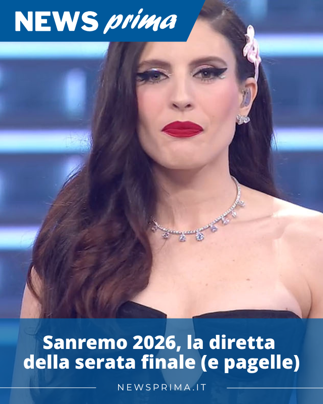 NewsPrima_it's tweet photo. https://t.co/4ZQwraSksL
#sanremo2026 #sanremo #direttasanremo #finalesanremo https://t.co/RfuxNU0Afi