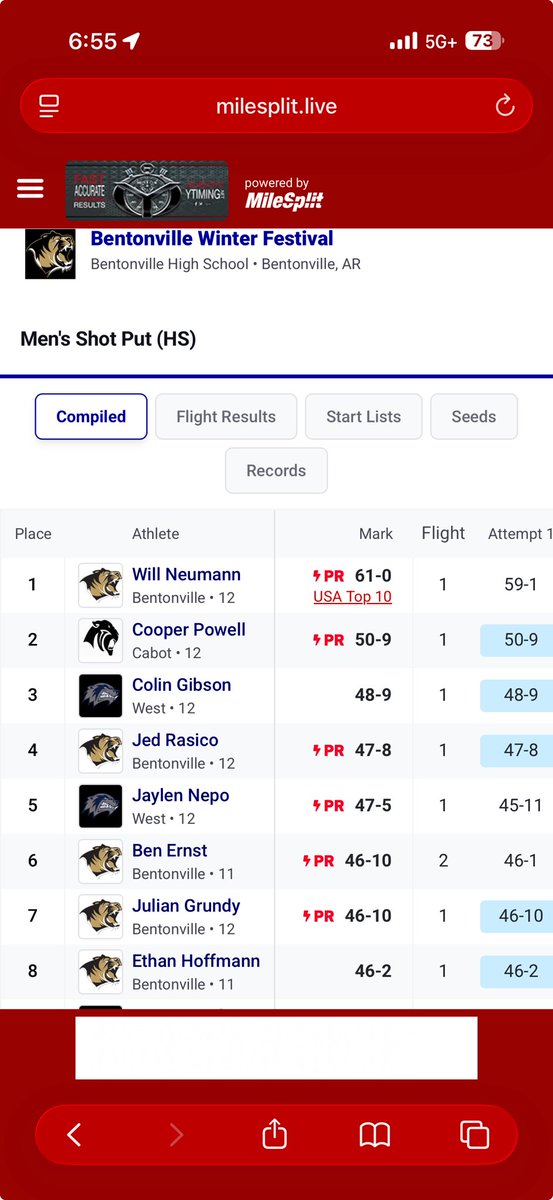 Cooper Powell 2026 RB tweet media