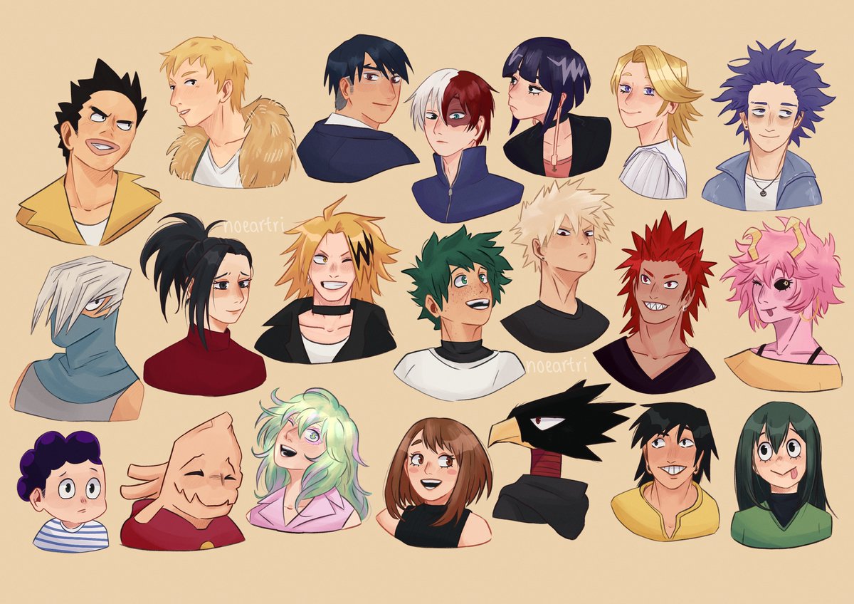 noeartri's tweet photo. 1-A class
#bnha #mha https://t.co/osOgxXA8H3