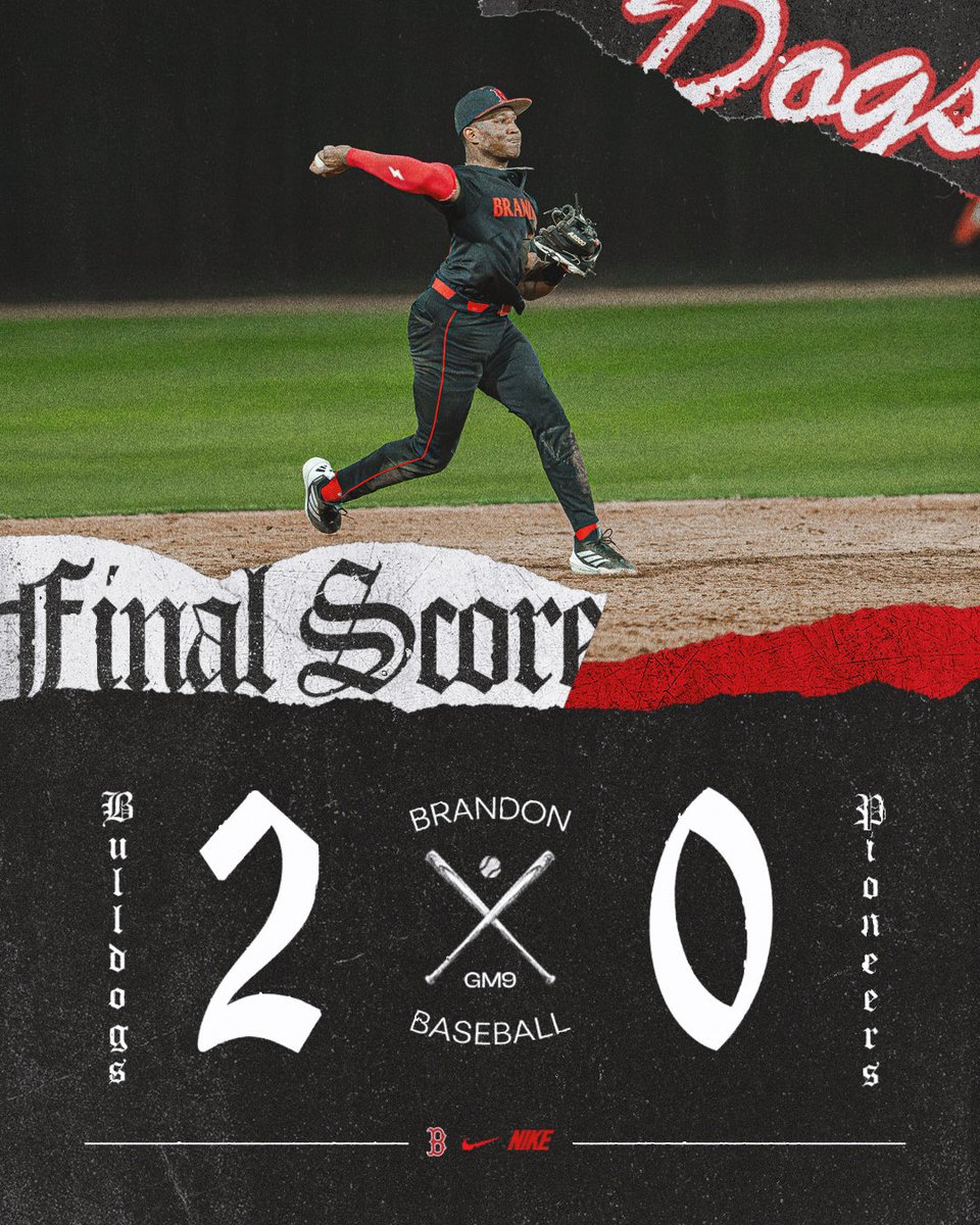 BrandonBulldog2's tweet photo. Dogs on top! Back in action Tuesday at The Vin. #packthevin #FTG #outsidedogs @BrandonBulldogs @bshields0244 @PrepBaseballMS @blake_levine https://t.co/2wXfbJ1wOH