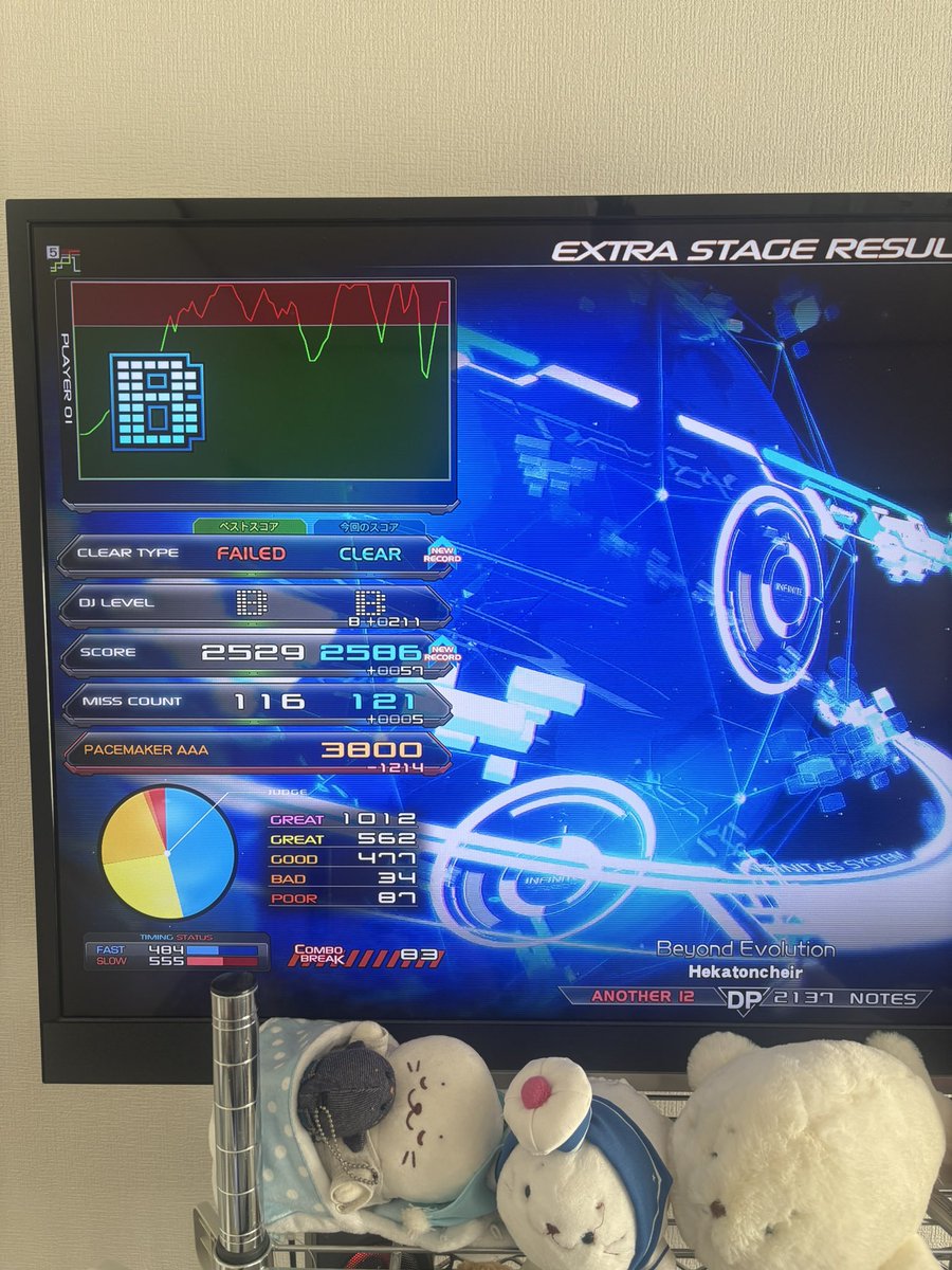 Beyond Evolution  DPA  ノマゲ

ようやくいけた感あるね