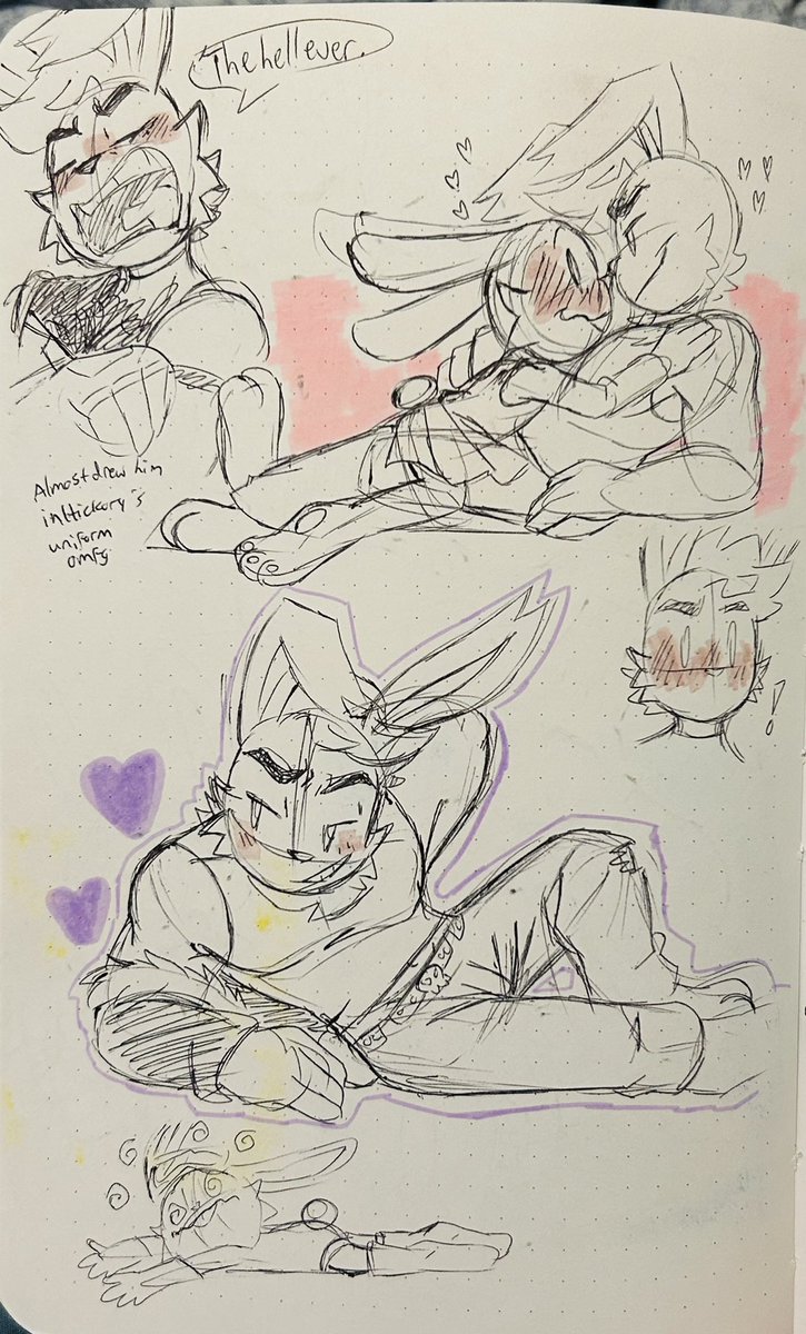 tryna make a comic 🐰📝 tweet media