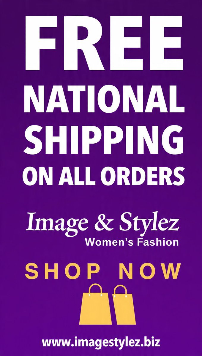 Image_Stylez's tweet photo. Good news! 🌟Free  Nationwide Shipping on ALL orders 💥 Shop now and get your faves delivered straight to your door, no matter where you are! #Image_Stylez #NationwideShipping #ShopNow
https://t.co/XxXQfP3S83 https://t.co/FWXXpTzXLJ