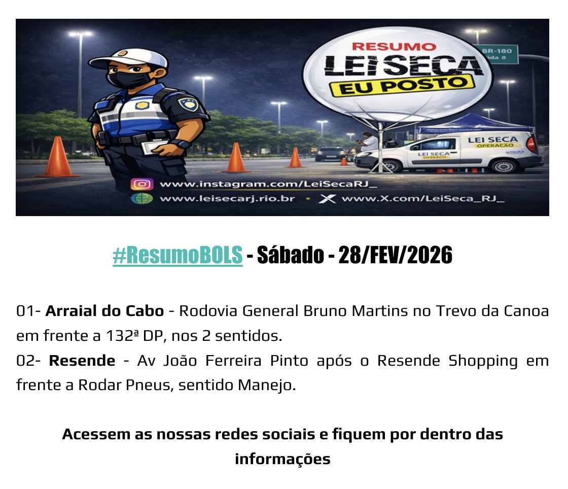 Fiquem atentos na sequência das postagens para não perderem nenhuma atualização. leisecarj.rio.br/single-post/re…