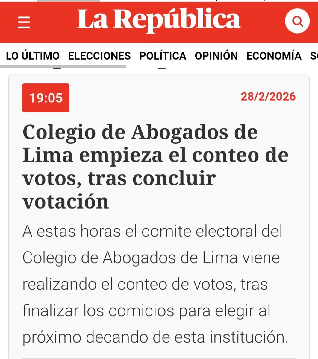 RaquelSalazarD's tweet image. #CAL  Colegio de Abogados de Lima