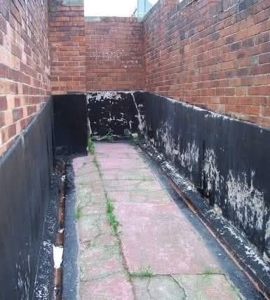 The old toilets at Saltergate, Chesterfield. 😂
