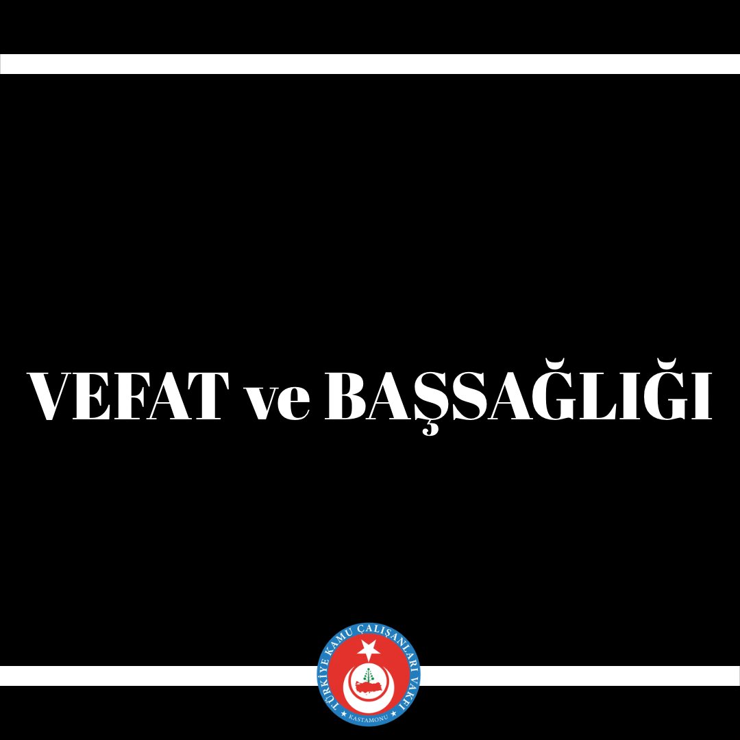 TurkavKastamonu's tweet photo. Geçmiş dönem TÜRKAV Kastamonu Şube Başkanı Hamdi ÖZDEN'in kayınpederi, Kuzeykent Ortaokulu öğretmeni Reyhan ÖZDEN'in babası, üyemiz Alparslan ÖZDEN'in dedesi; emekli imam hatip Yaşar YILMAZ vefat etmiştir. https://t.co/k72NnOd7XF