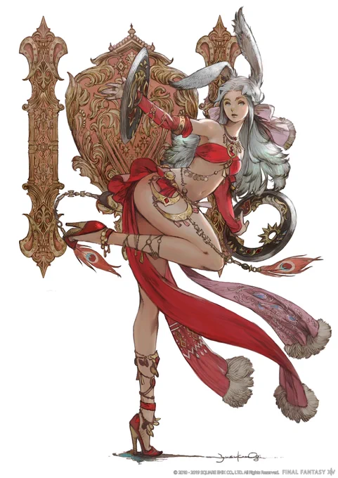 Concept art | Final Fantasy XIV: Shadowbringers - Dancer
