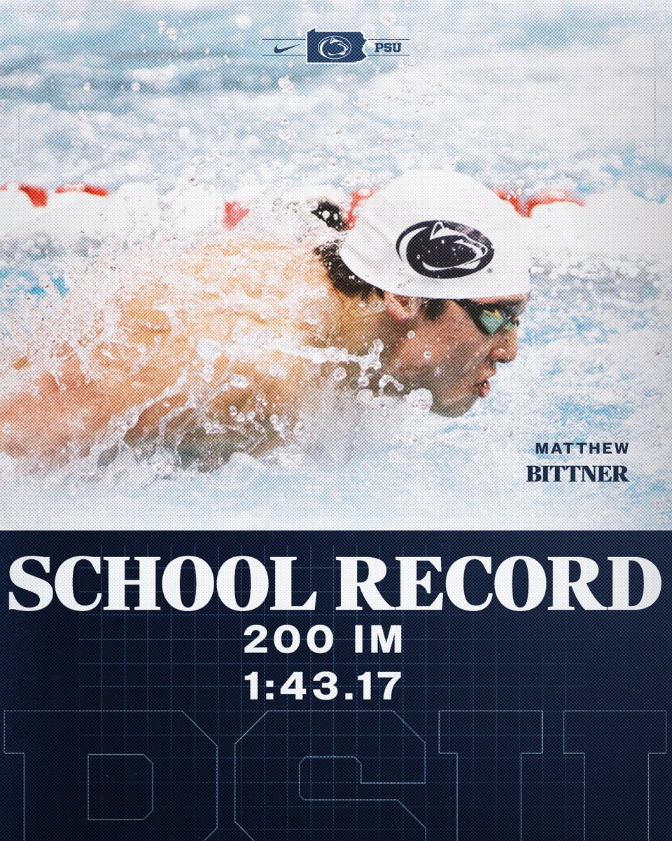 Penn State Swimming & Diving tweet media