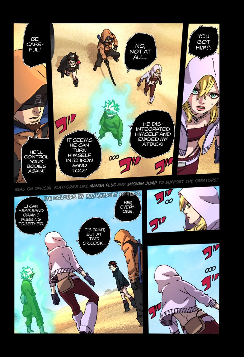 maymaybolt's tweet photo. [Art Repost]
Araya's glow up still gets me😭🔥
(⬅️read/swipe right to left) #BORUTO #BorutoTwoBlueVortex #yodo #mitsuki https://t.co/j5o8b4HulE