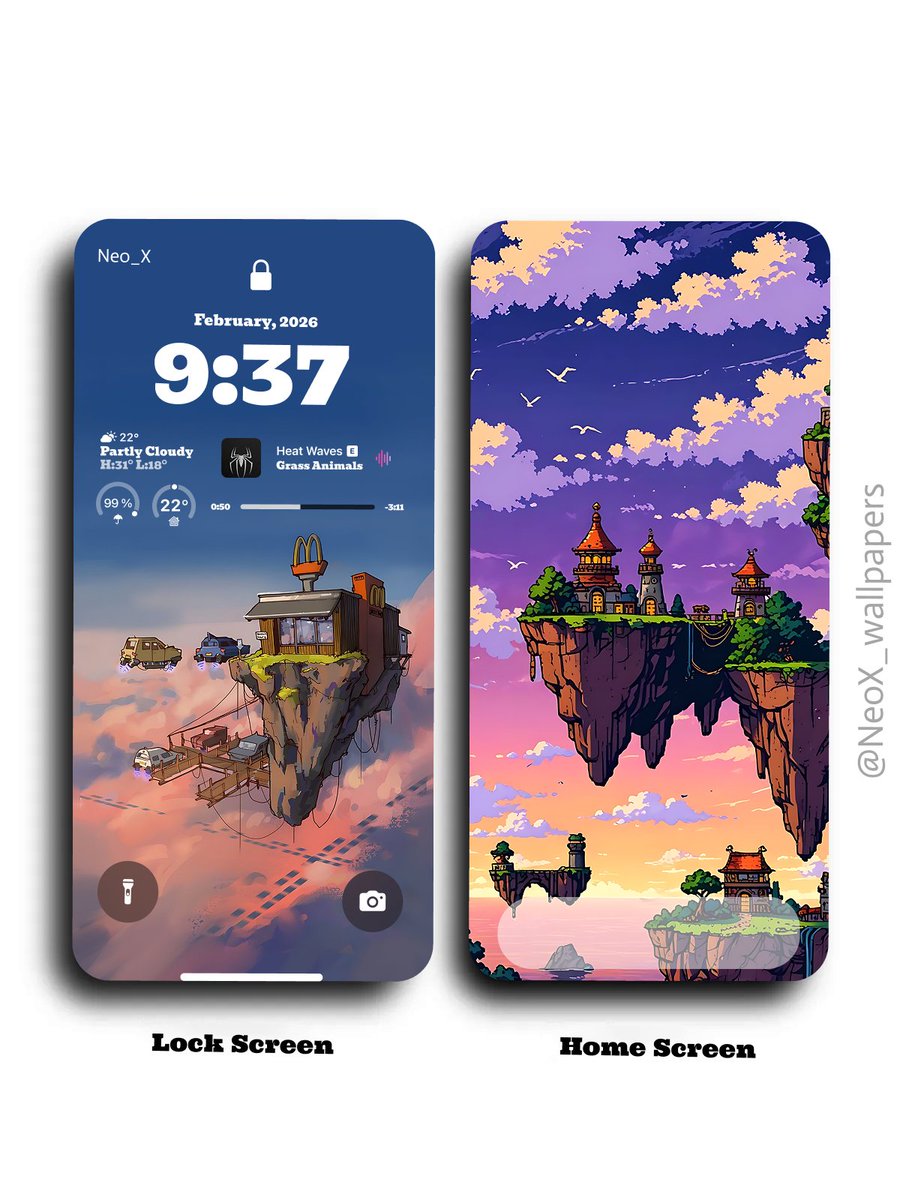 BuzzixLab's tweet photo. Floating island paradise🏝️ https://t.co/AFFeAyeUeo