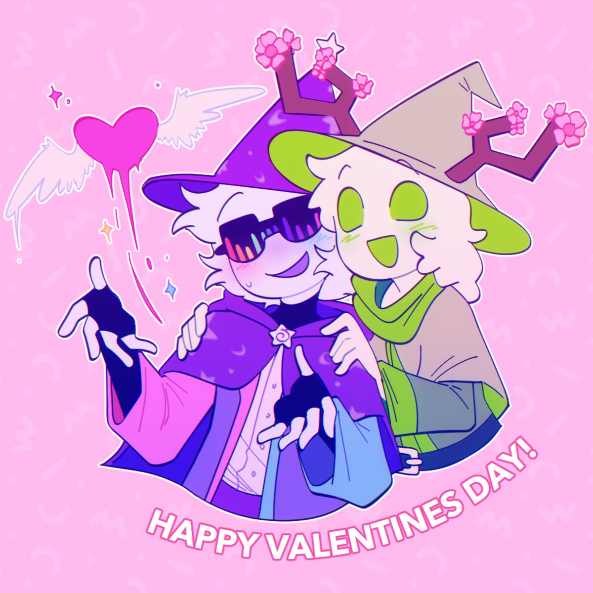 Lumiinori's tweet photo. Happy (late) Valentine’s Day! 💕 https://t.co/TfOsToMcTt