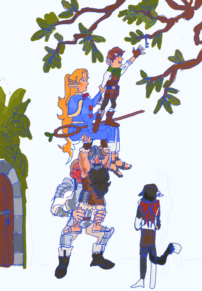 A well-balanced breakfast