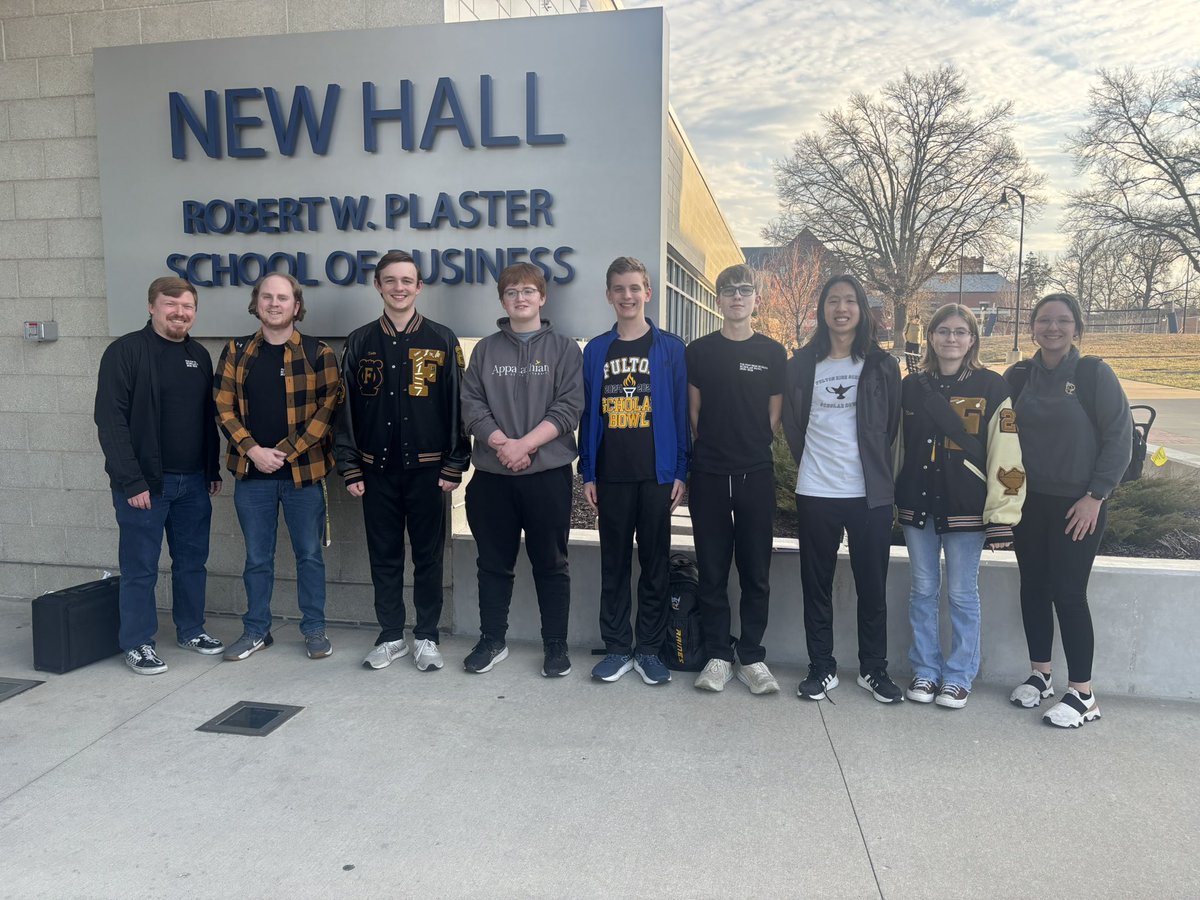 Fulton HS Scholar Bowl tweet media