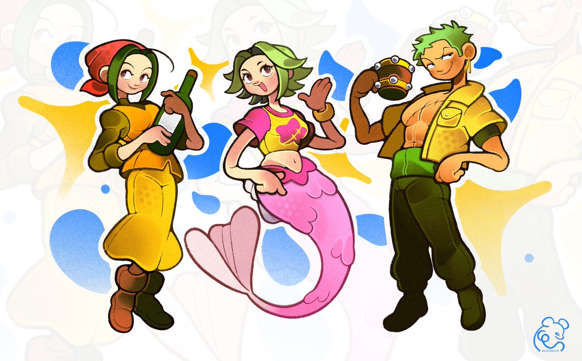 Discooco's tweet image. Thinking in green ✮⋆˙
#op #onepiece