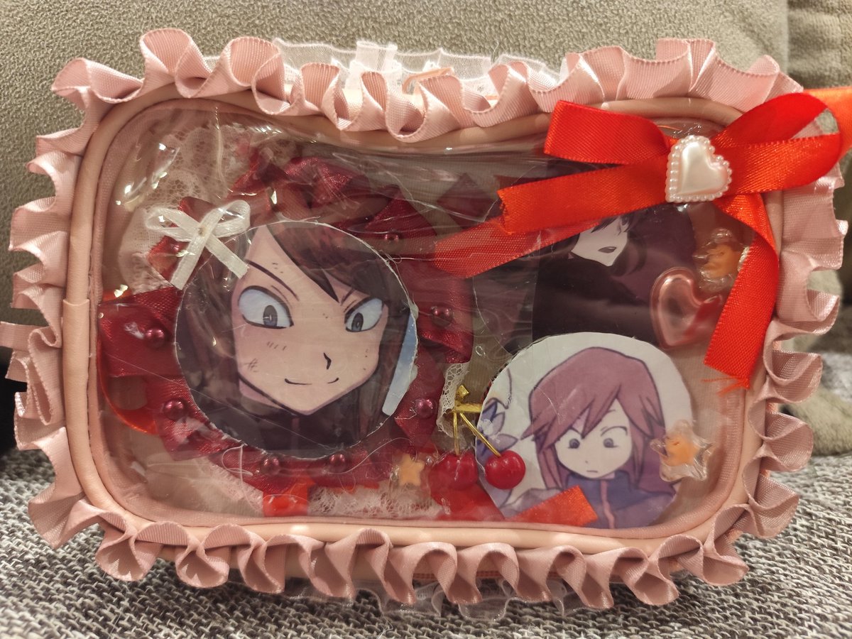 silverling3000's tweet image. Irl @TosenJordan_fan gifted this bag 2 me🥹 #joyous